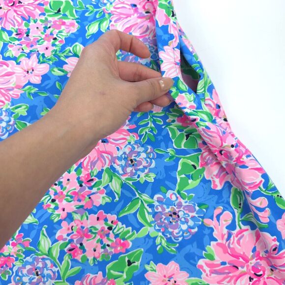LILLY PULITZER Solia ChillyLilly Mini Dress Spring In Your Step 70s Beachy Boho - Picture 6 of 12